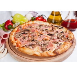 Pizza Prosciutto Funghi 40cm